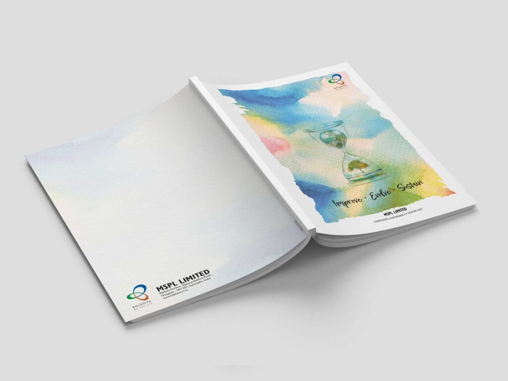 MSPL Limited ESG Report 2019-21 Title Cover