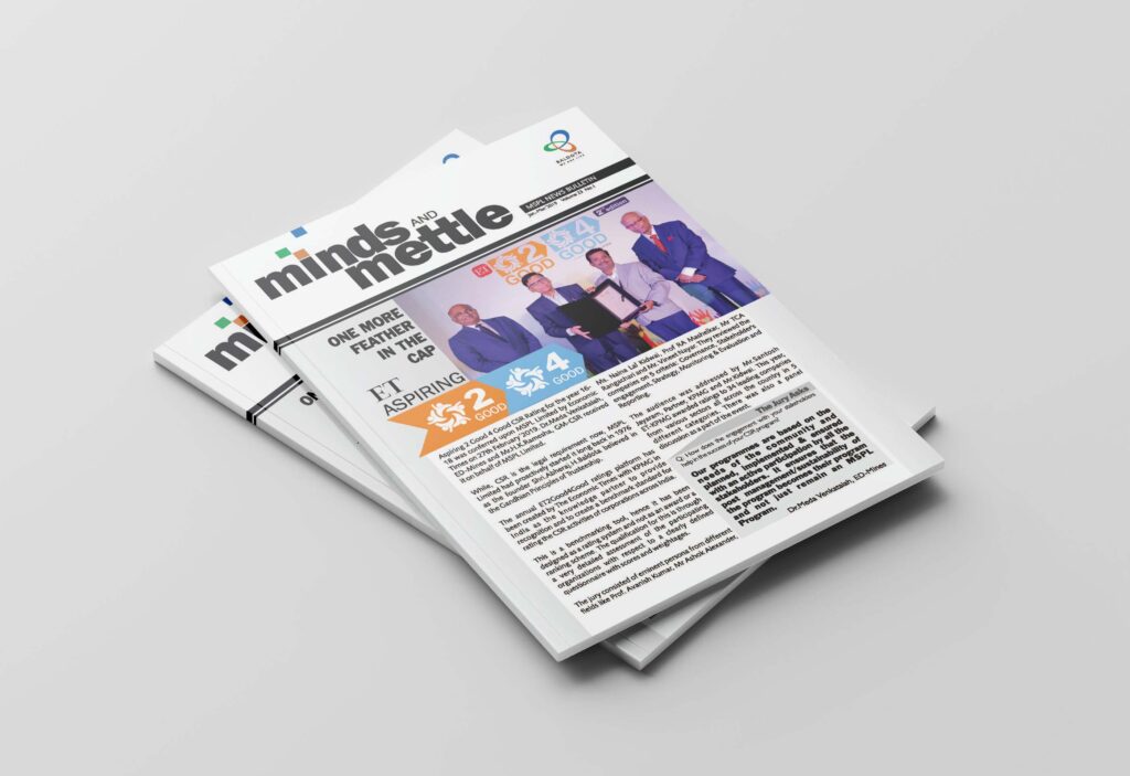 Corporate Newsletter - MSPL Minds & Mettle 9