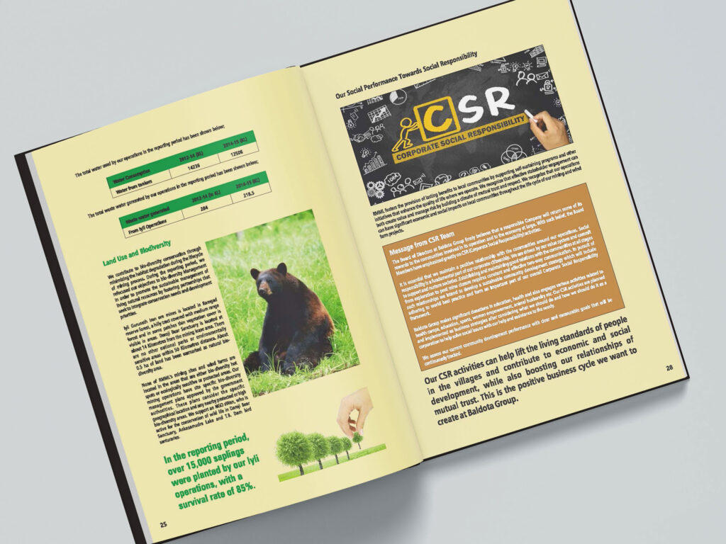 RMML Ltd Corporate Sustainability Report 2015 Inside Page 4