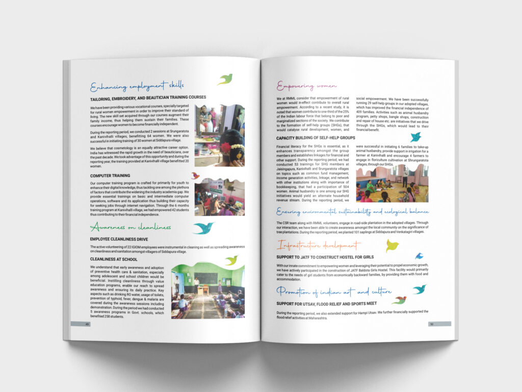 RMML Corporate Sustainability Report 2019-21 - Inside Pages 3