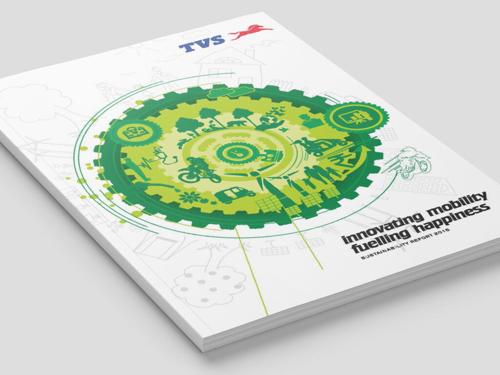 TVS Motor Company Corproate Sustainability Report 2015 theme Title