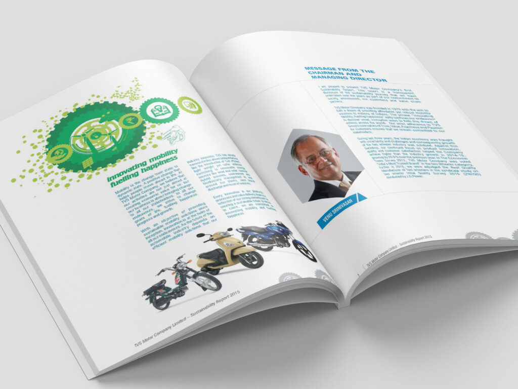 TVS Motor Company Corproate Sustainability Report 2015 Inside Pages 1