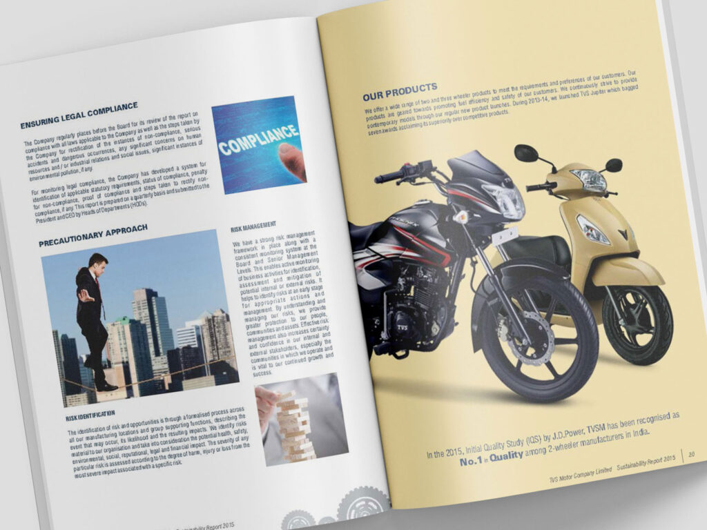 TVS Motor Company Corproate Sustainability Report 2015 Inside Pages 3